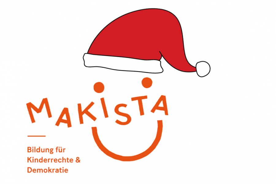 Makista-Logo mit Nikolaus-Mütze