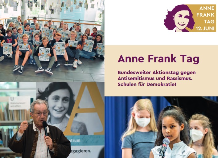 Aufruf zur Teilnahme am Anne Frank Tag